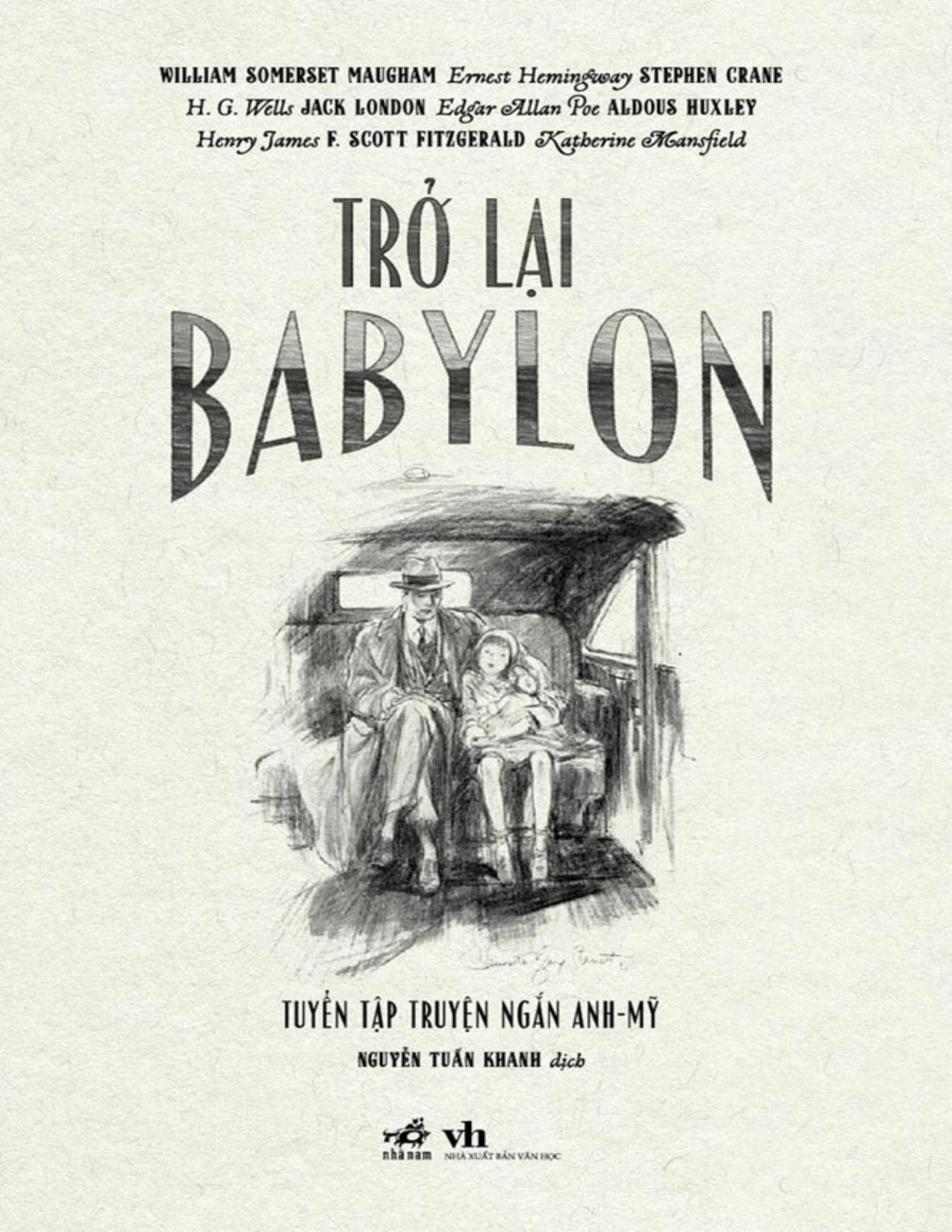 Bìa truyện Trở Lại Babylon (Tuyển Tập Truyện Ngắn Anh - Mỹ)