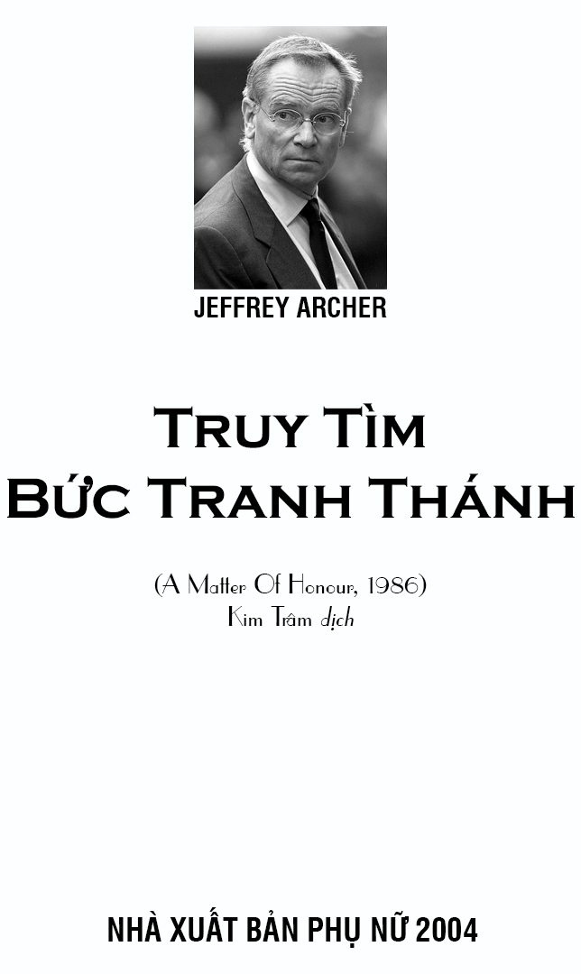 Bìa truyện Truy Tìm Bức Tranh Thánh