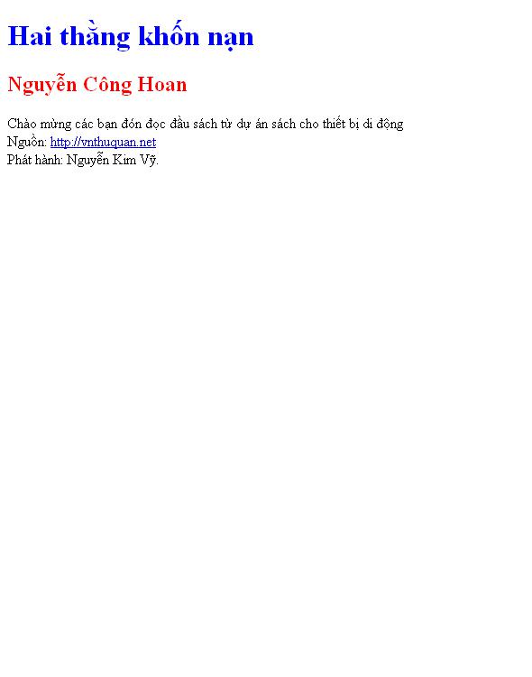 Bìa truyện Hai thằng khốn nạn