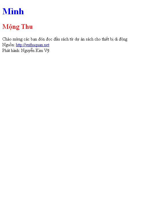 Bìa truyện Mình