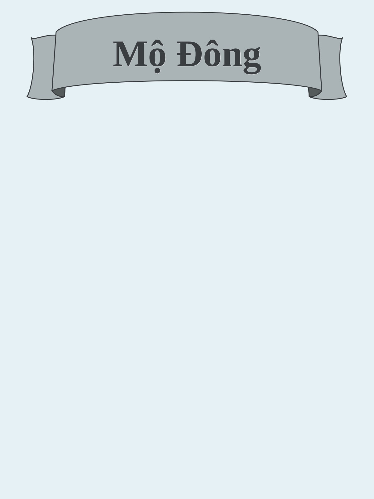 Bìa truyện Mộ Đông