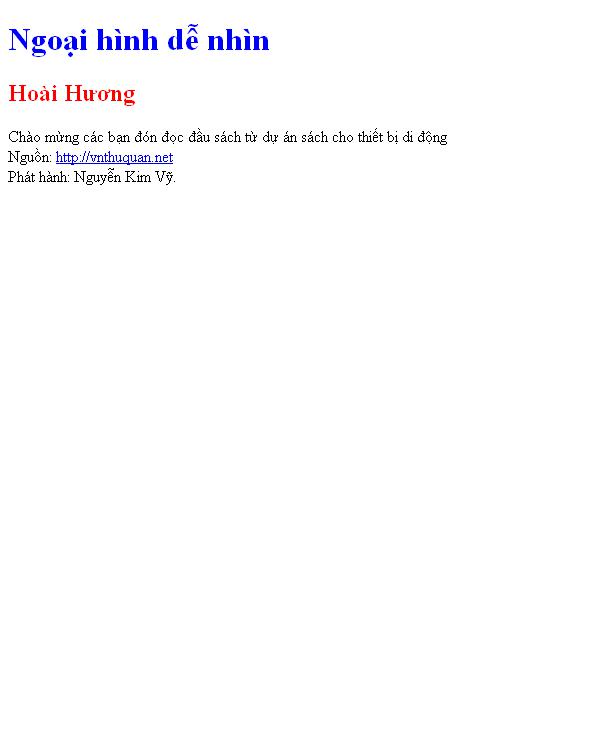 Bìa truyện Ngoại hình dễ nhìn