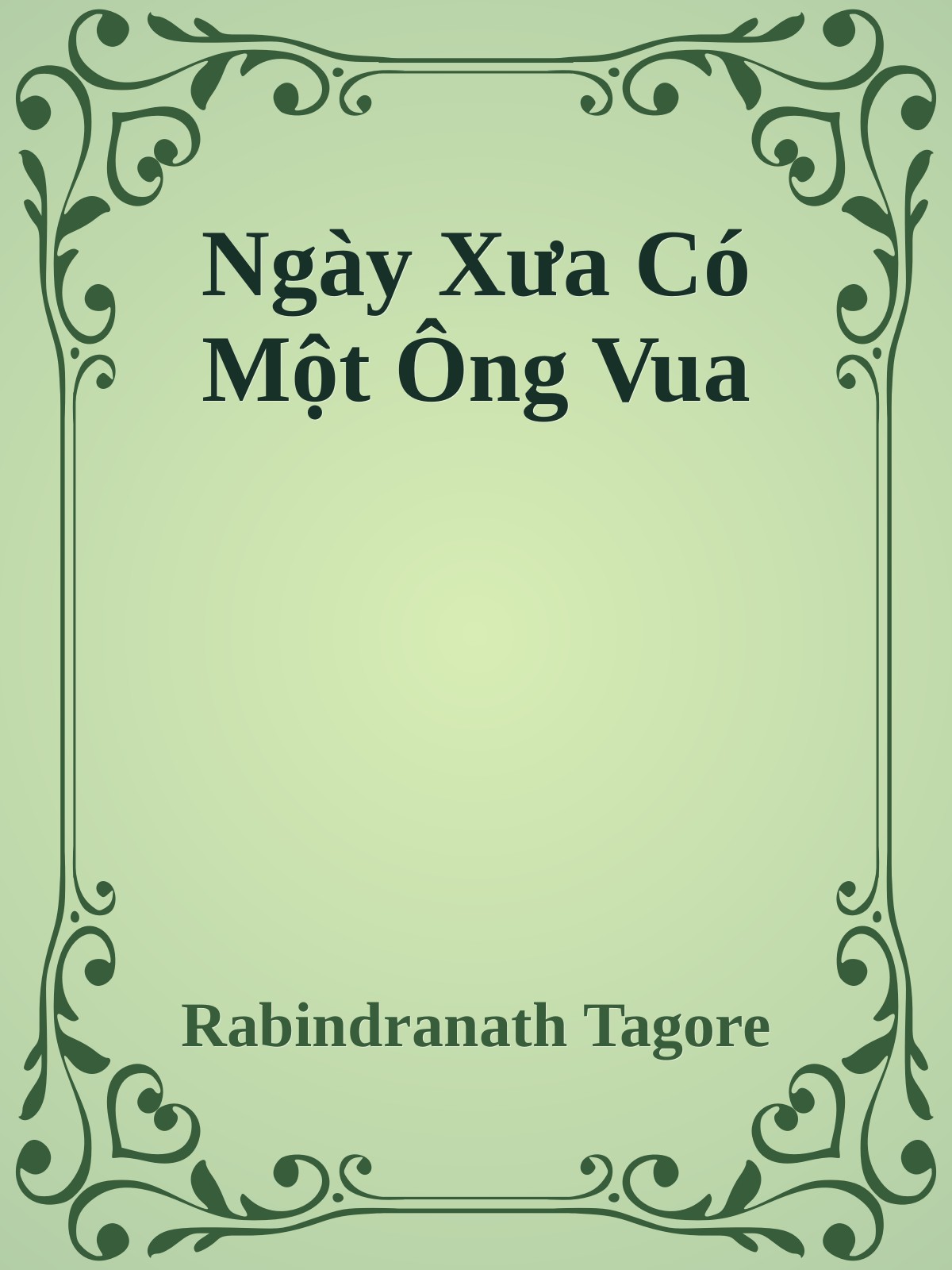 Bìa truyện Ngày Xưa Có Một Ông Vua