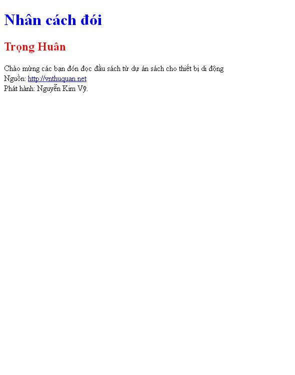 Bìa truyện Nhân cách đói