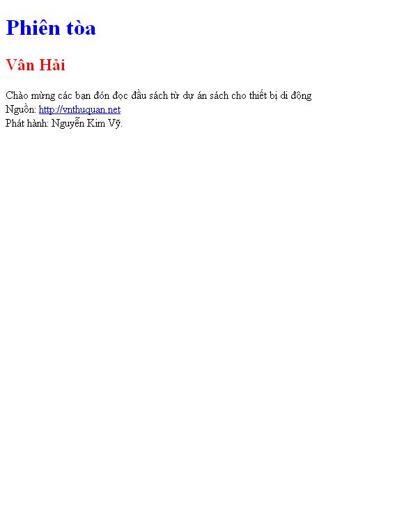 Bìa truyện Phiên tòa