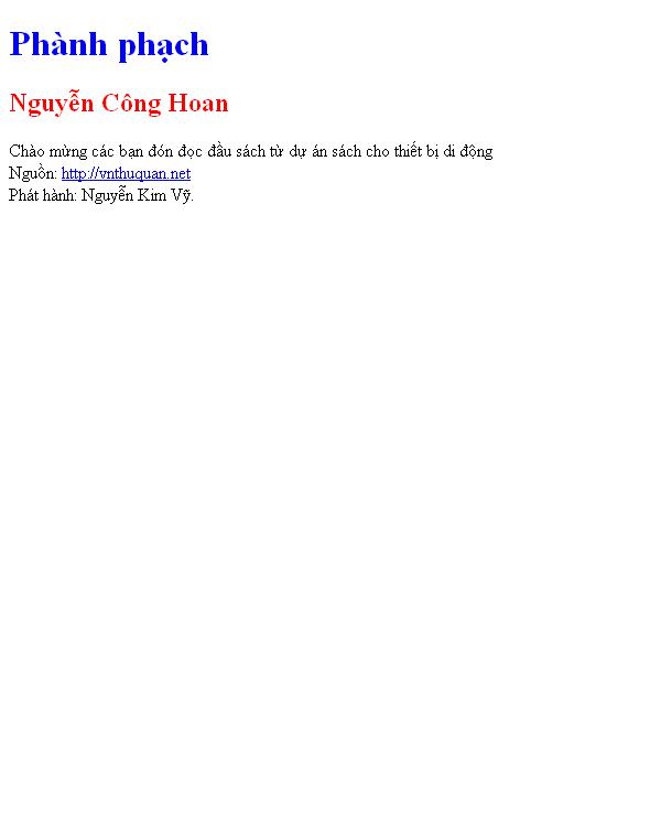Bìa truyện Phành phạch