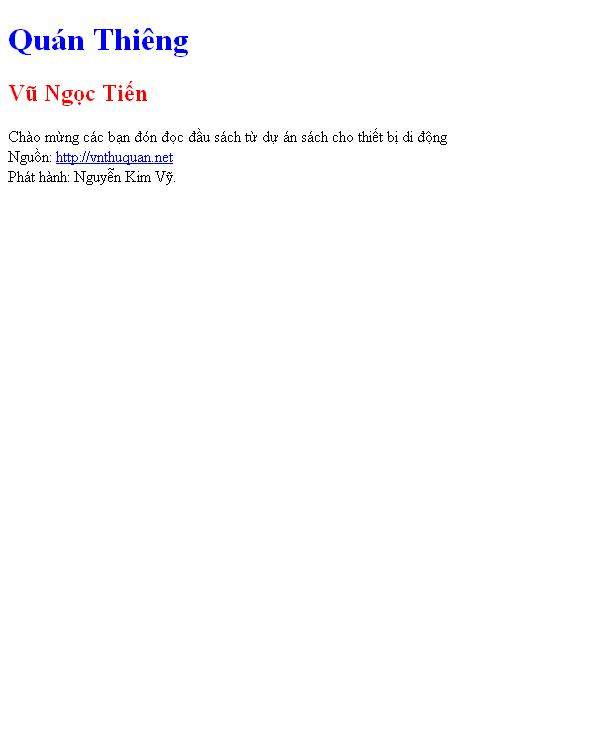 Bìa truyện Quán Thiêng