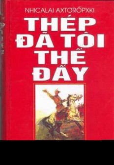 Bìa truyện Thep da toi the day