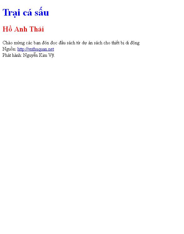 Bìa truyện Trại cá sấu