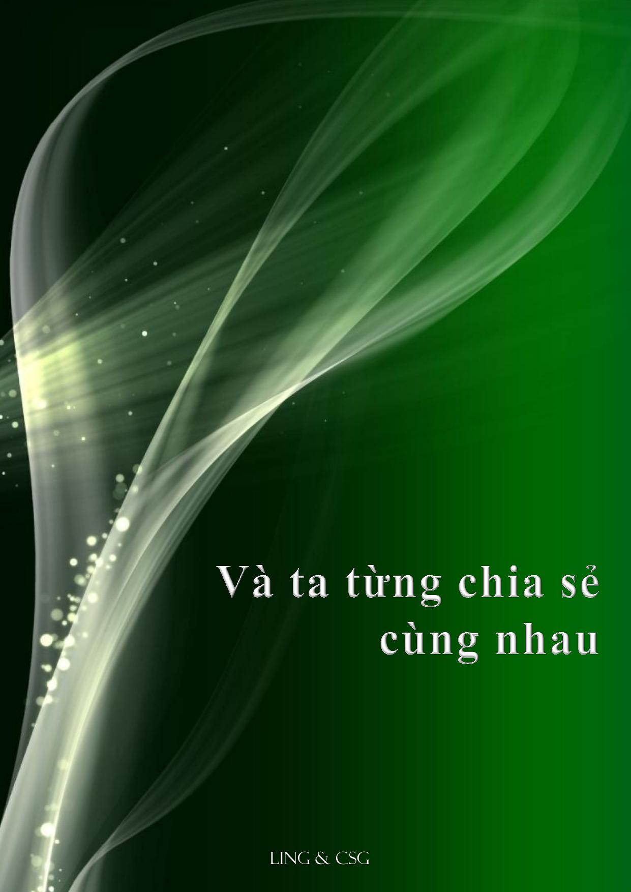 Bìa truyện Và ta từng chia sẻ cùng nhau