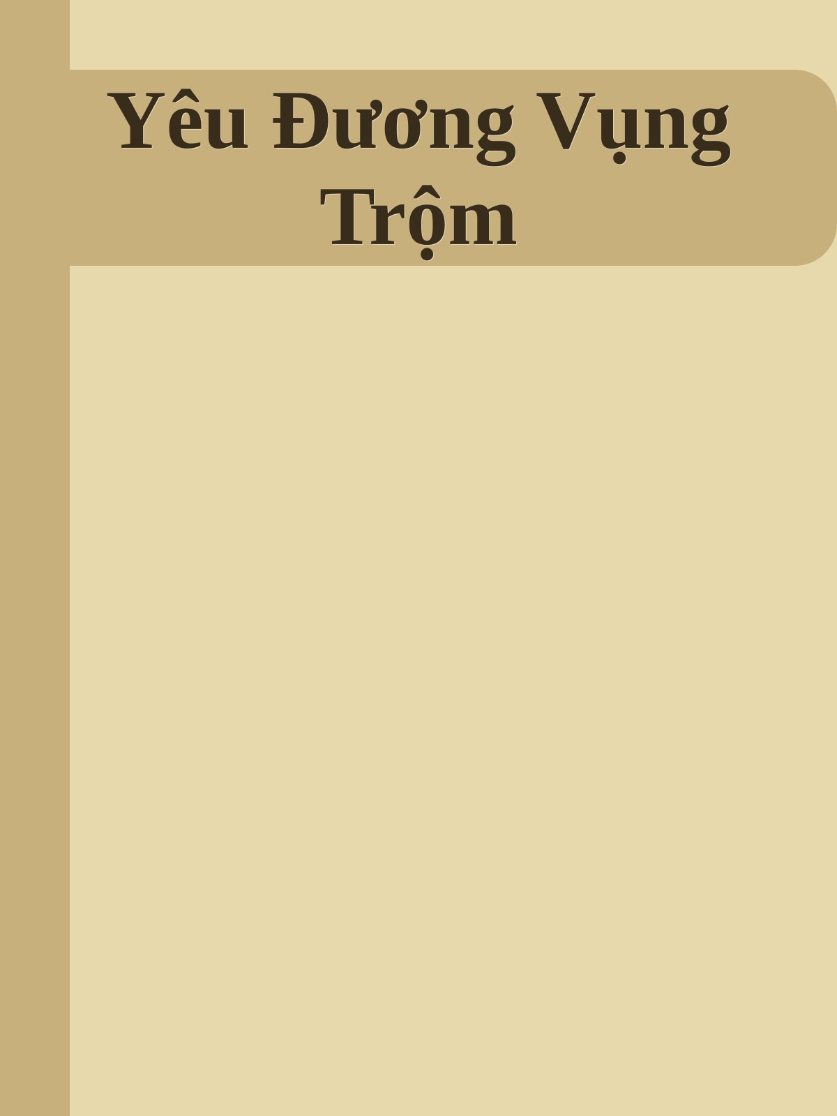 Bìa truyện Yêu Đương Vụng Trộm