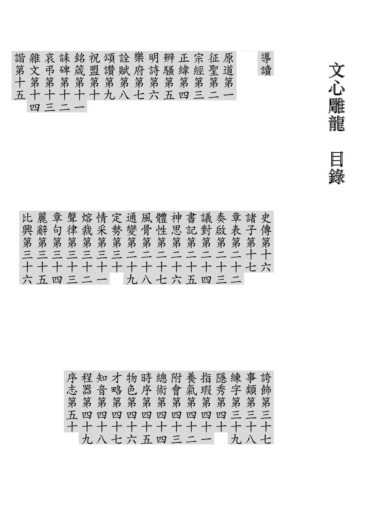 Bìa truyện 劉勰－文心雕龍