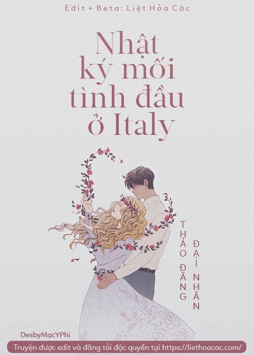 Bìa truyện Nhật Ký Mối Tình Đầu Ở Italy