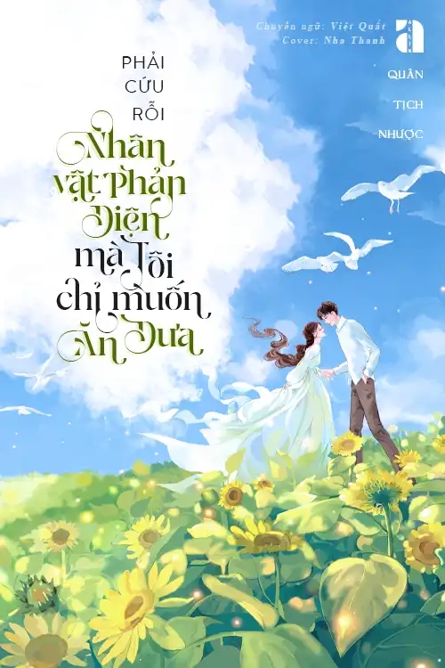 Bìa truyện Phải Cứu Rỗi Nhân Vật Phản Diện Mả Tôi Chỉ Muốn Ăn Dưa