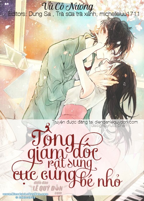 Bìa truyện Tổng Giám Đốc Rất Sủng Cục Cưng Bé Nhỏ