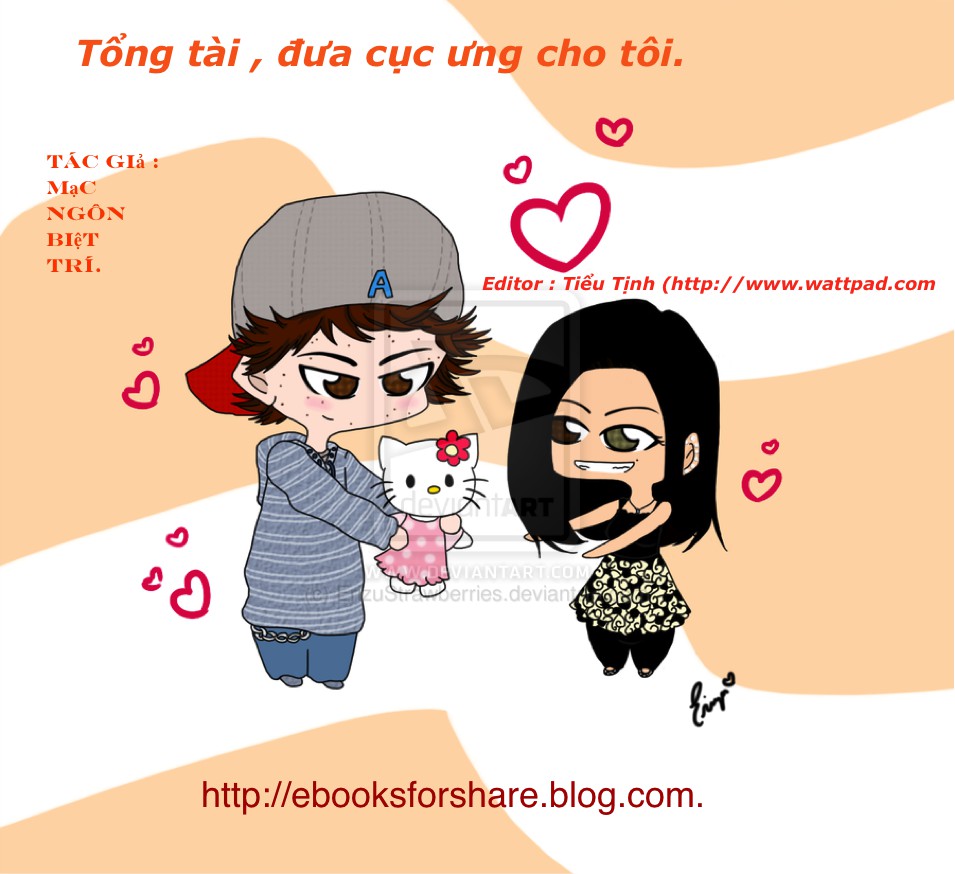 Bìa truyện Tổng Tài, Đưa Cục Cưng Cho Tôi