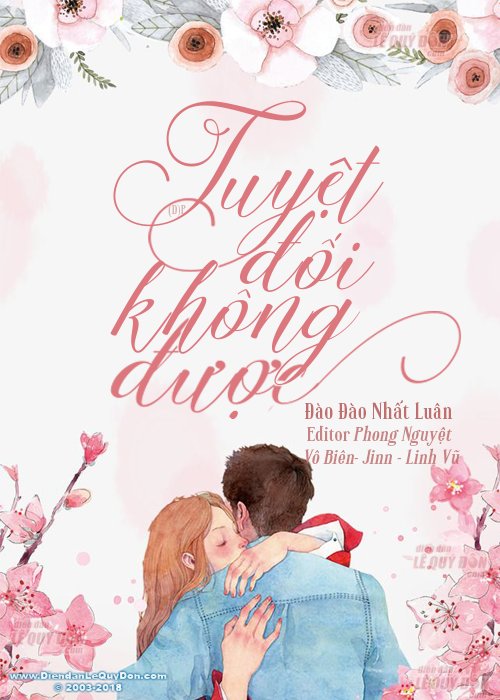 Bìa truyện Vạn Vạn Không Được (Tuyệt Đối Không Được)